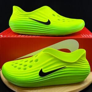 Size 11 Men's Nike ReactX Rejuven8 Green Strike Slip On HV5060-300